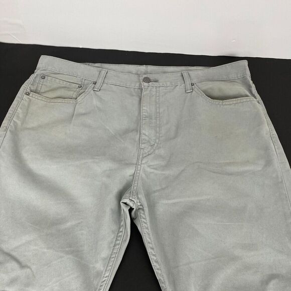 Levis 508 Jeans Mens 38 x 32 Gray Pants Regular Taper Casual Comfort‎ Used - Picture 3 of 16